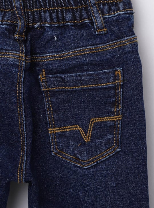 MAX Boys Solid Slim Fit Denim Jeans