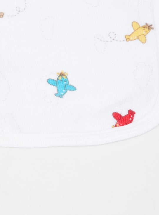 Boys Printed Wash Cloth - Pack of 6 Pcs