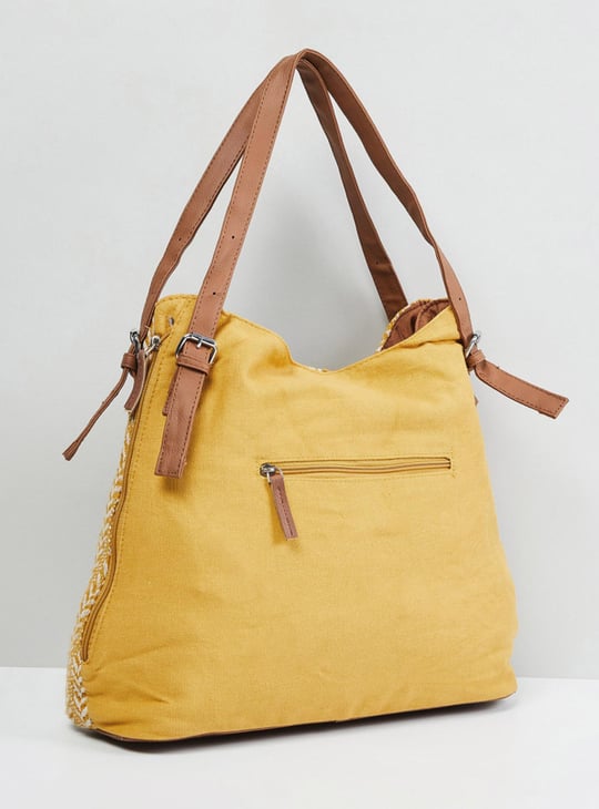 MAX Women Embellished Tote Bag