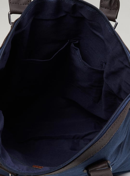 MAX Women Mirror Embellished Tote Bag