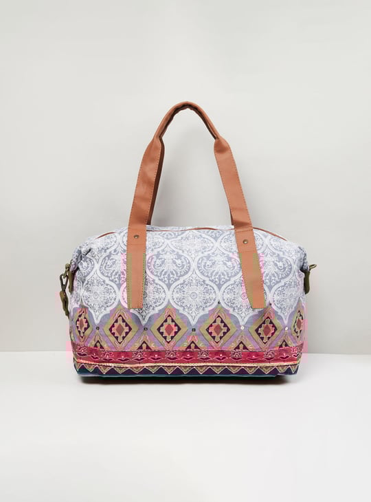 MAX Women Printed Duffle Bag
