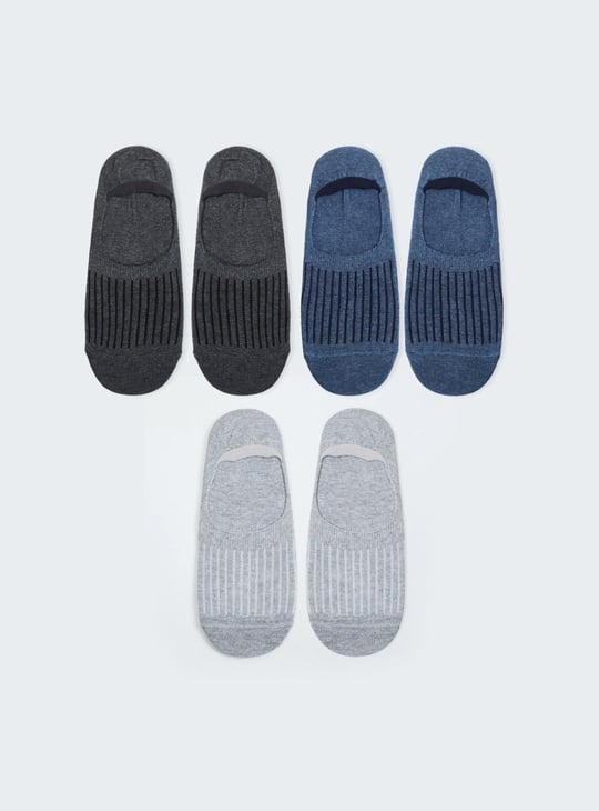 Men Patterned Knit Socks - Pack of 3 
