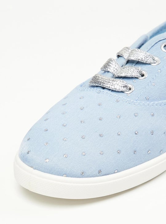 Women Embellished Canvas Shoes 