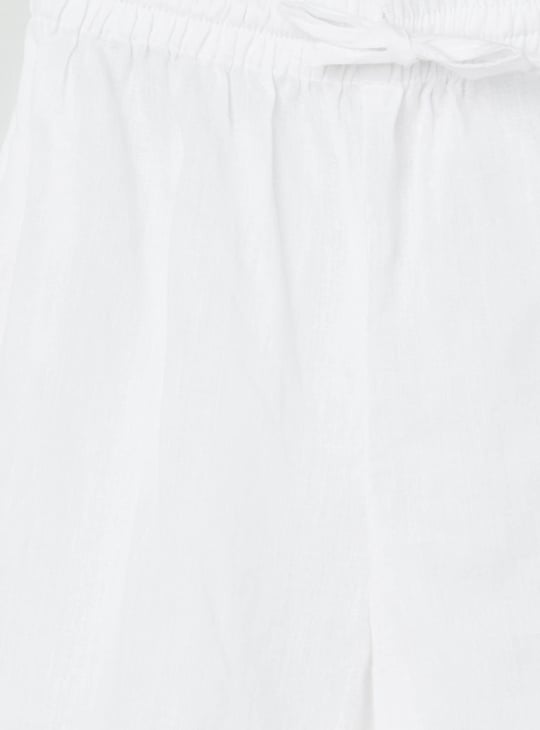 Girls Printed A-Line Kurta with Palazzo Pants