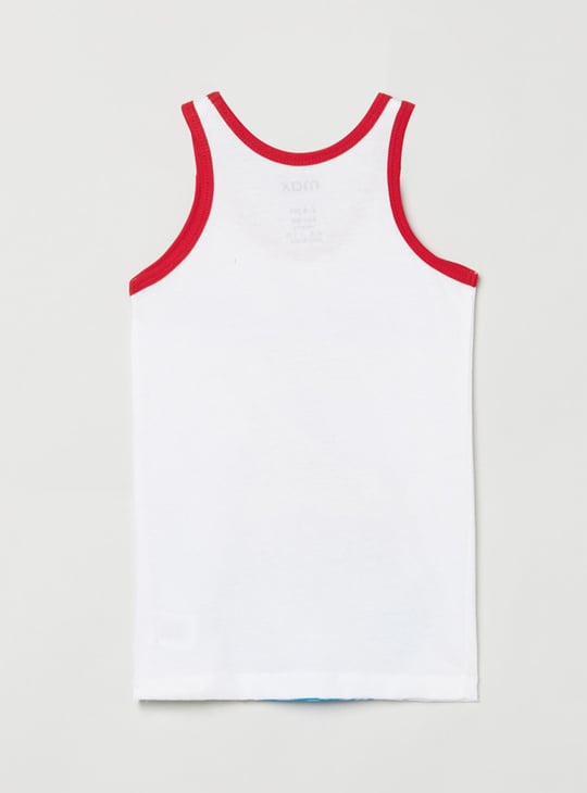 Boys Printed Vests- Pack of 2 