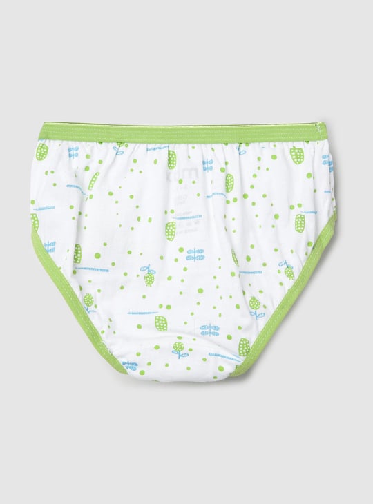 Girls Printed Hipster Panties - Pack of 3 
