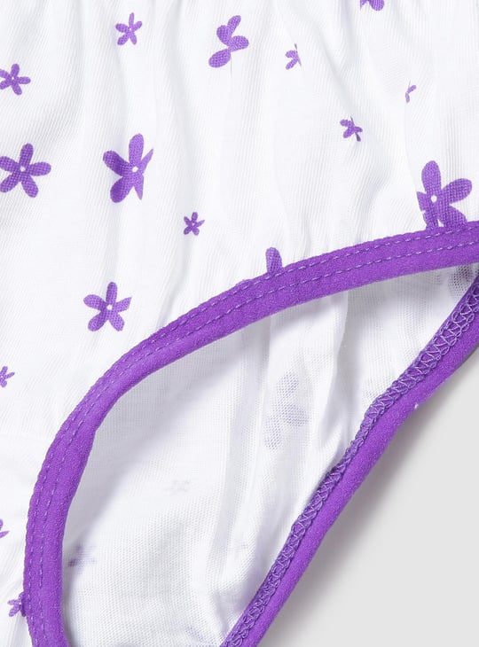 Girls Printed Hipster Panties - Pack of 3 