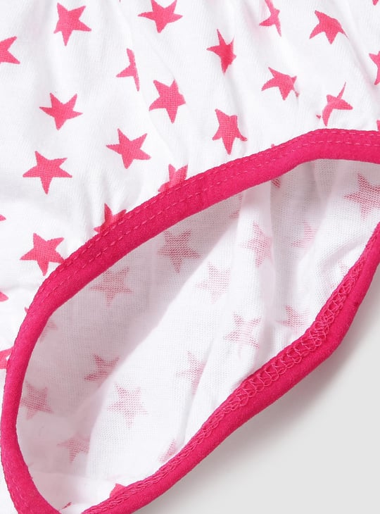 Girls Printed Hipster Panties - Pack of 3 
