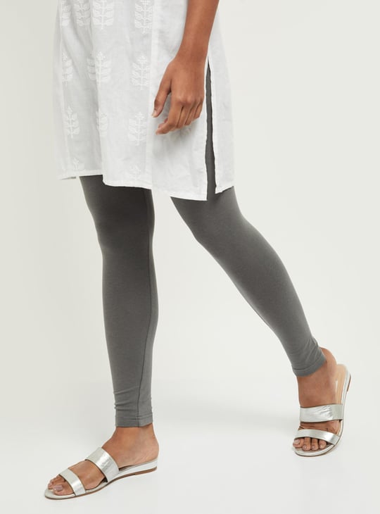 Ajio Ankle Length Leggings Max Avaasa Leggings Ankle Length Online