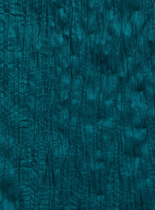 Women Scrunched Solid Dupatta 
