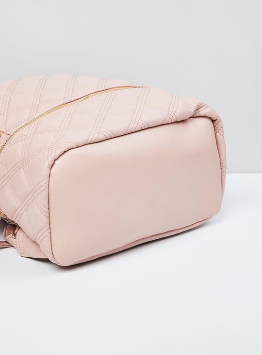 MAX Women Textured Backpack