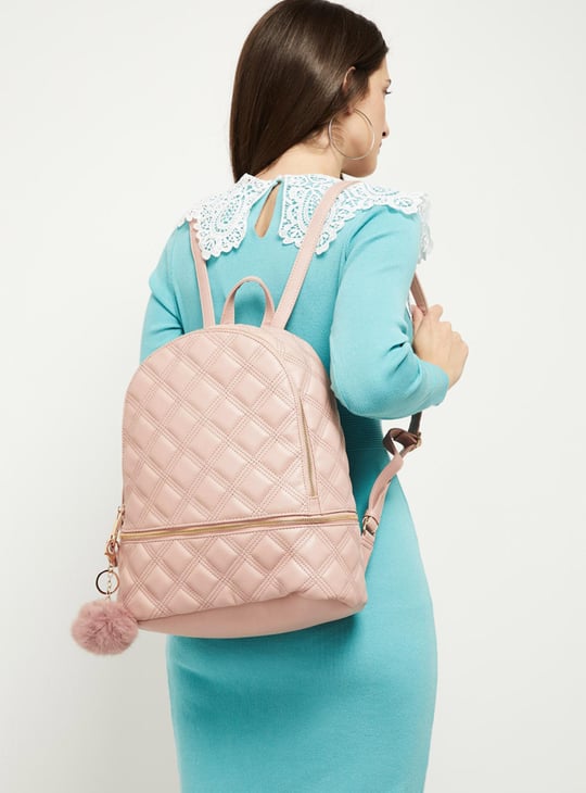 MAX Women Textured Backpack