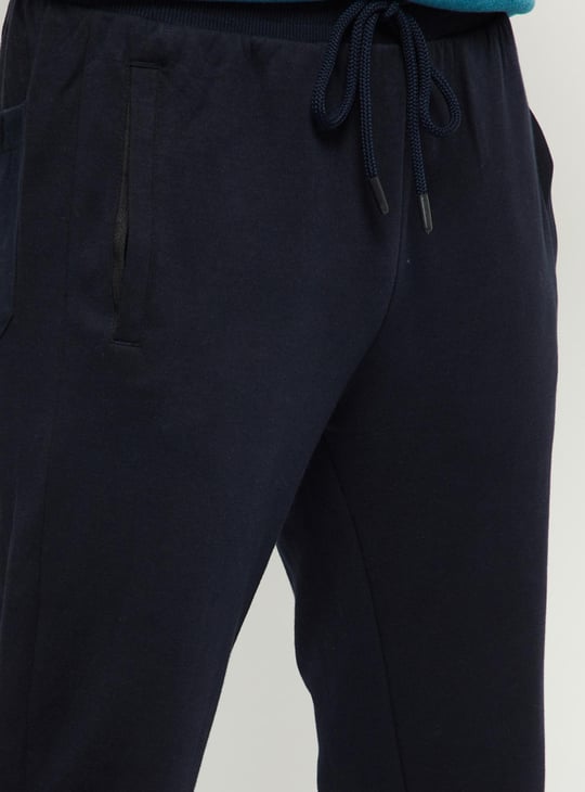 Men Solid Elasticated Joggers 