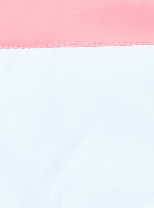 Girls Colourblocked Quilted Jacket 