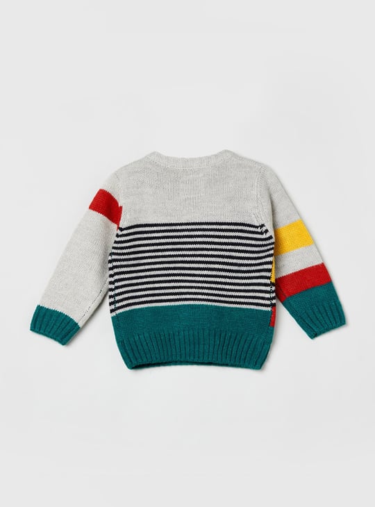 MAX Boys Knitted Crew Neck Sweater