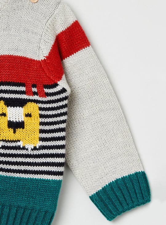 MAX Boys Knitted Crew Neck Sweater