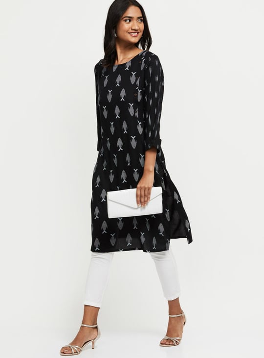 MAX Women Printed Straight Kurta