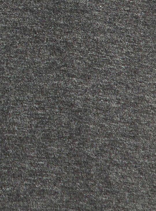 Men Solid Drawstring Waist Lounge Shorts- Pack of 2