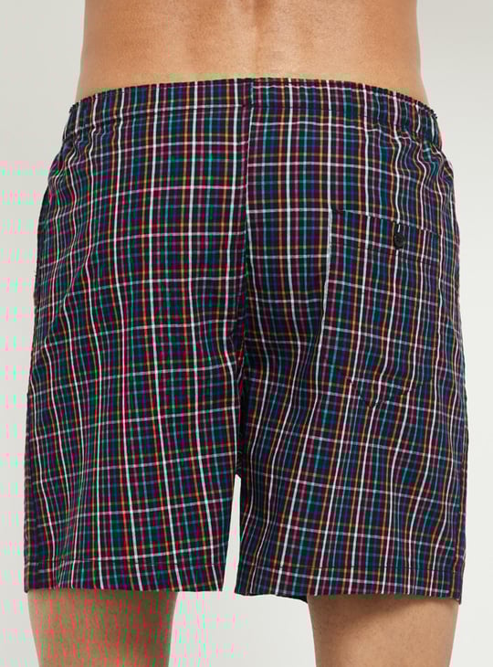 Men Checked Boxer - Pack of 2 