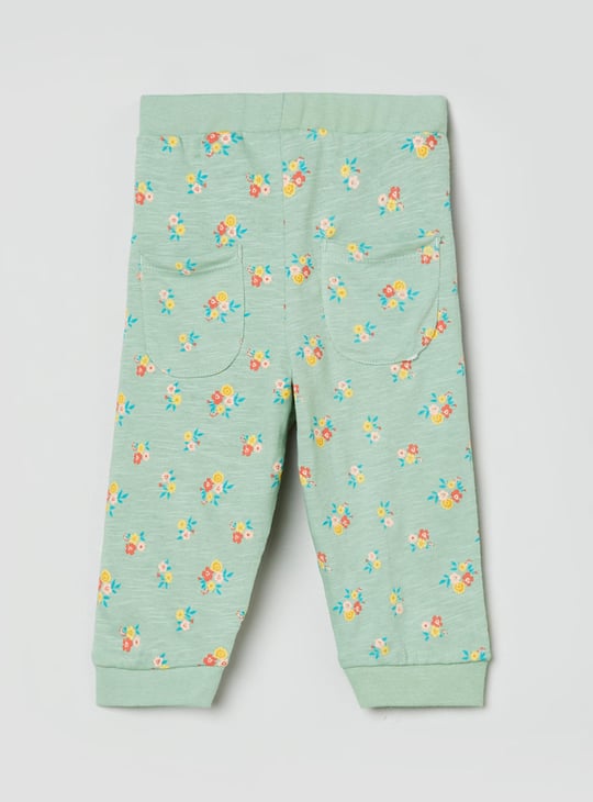 Girls Printed Elasticated Pyjamas 