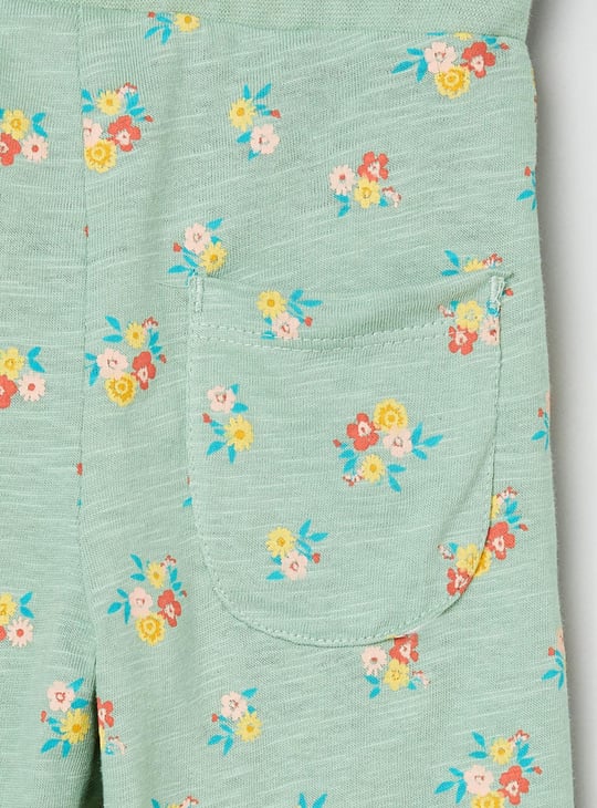 Girls Printed Elasticated Pyjamas 