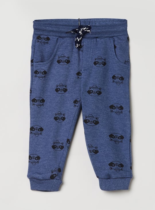 Boys Printed Elasticated Joggers 