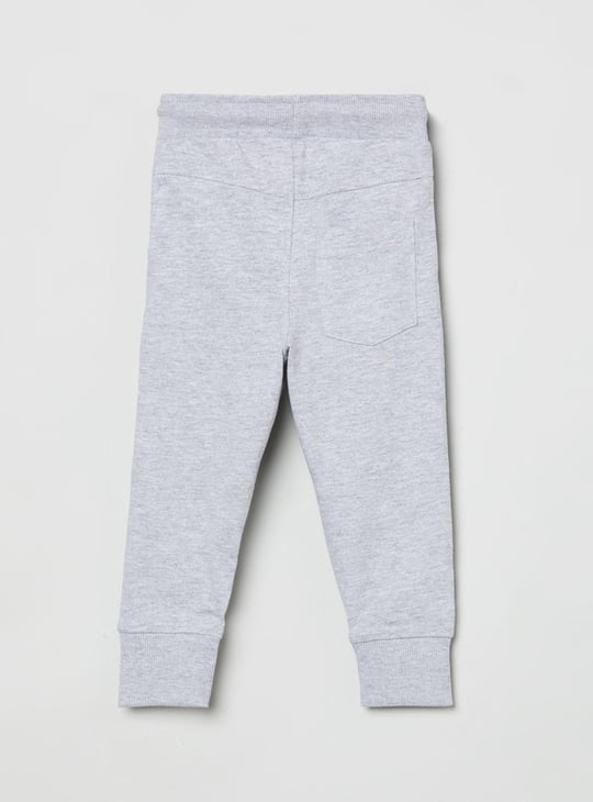 Boys Textured Full-Length Joggers 