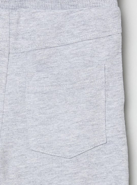 Boys Textured Full-Length Joggers 