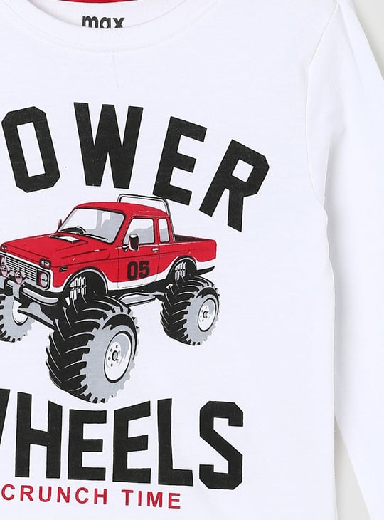 Boys Graphic Printed T-shirt - Pack of 2