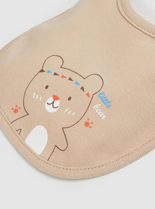Boys Printed Bibs - Pack of 2