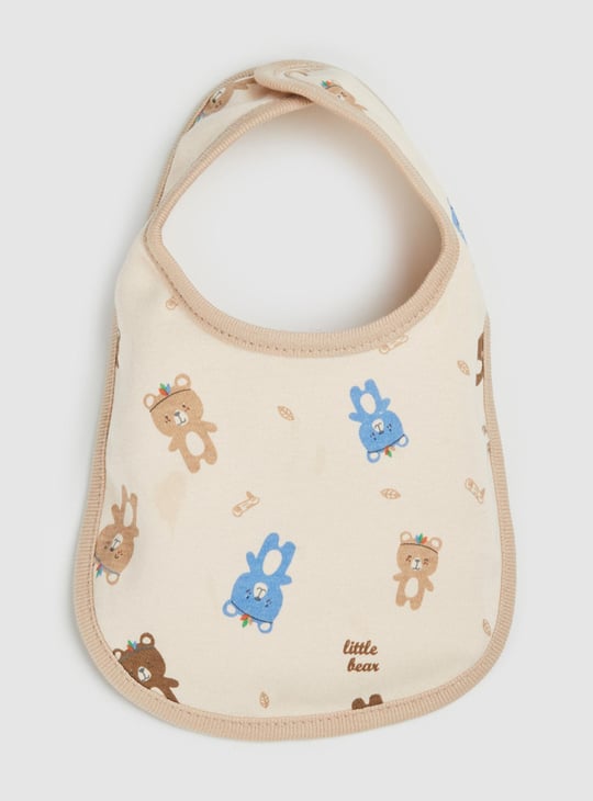 Boys Printed Bibs - Pack of 2