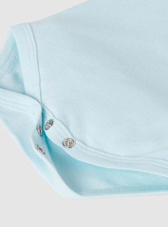 Girls Printed Anti-Bacterial Bodysuit - Pack of 2 