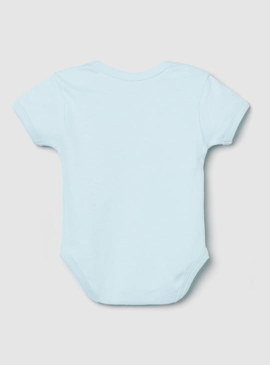 Girls Printed Anti-Bacterial Bodysuit - Pack of 2 