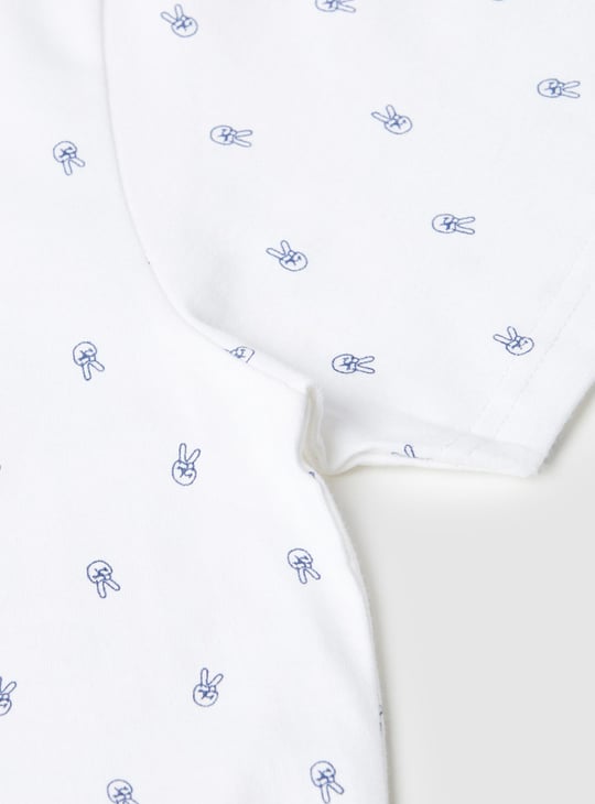 Boys Printed Crew Neck T-shirt