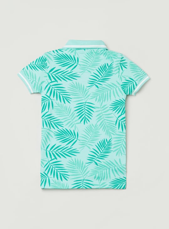 MAX Boys Printed Polo T-shirt
