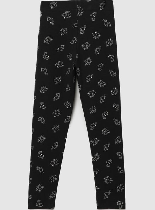 Girls Printed Leggings