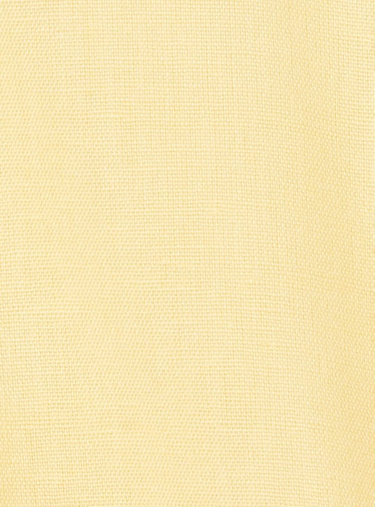 Girls Solid Woven A-Line Dress