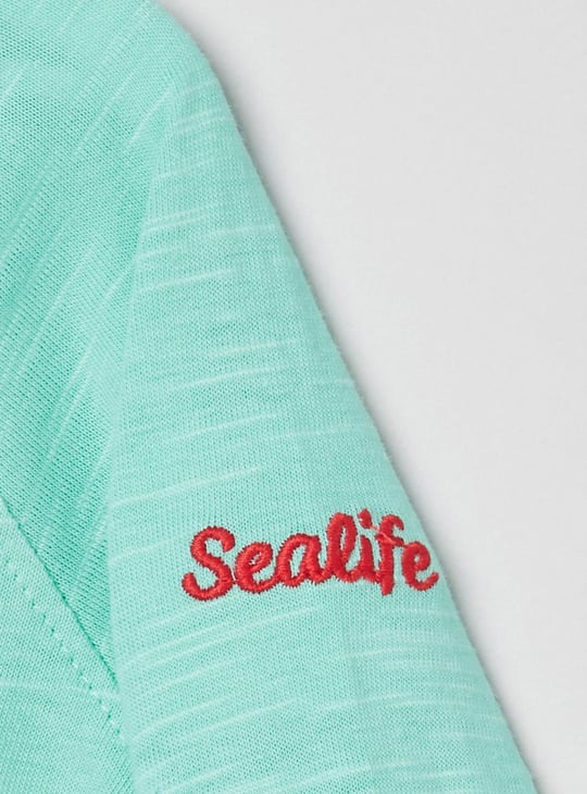 Boys Printed Crew Neck T-shirt