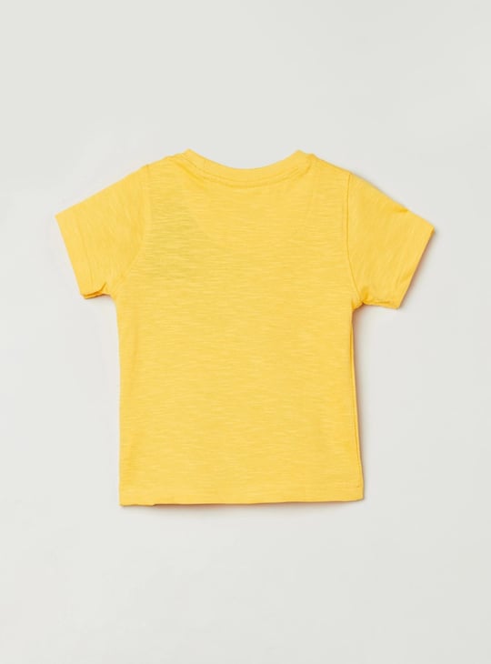 MAX Boys Printed Round Neck T-shirt