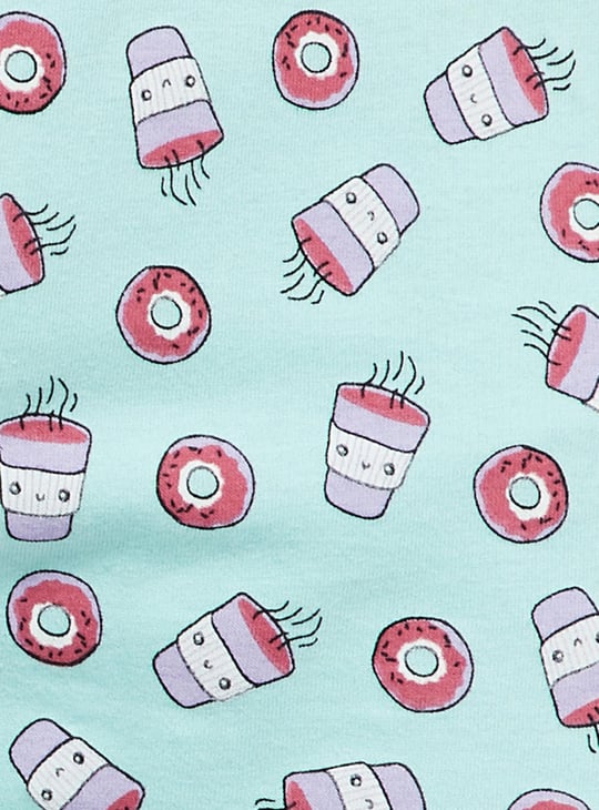 Women Printed Drawstring Closure Shorts