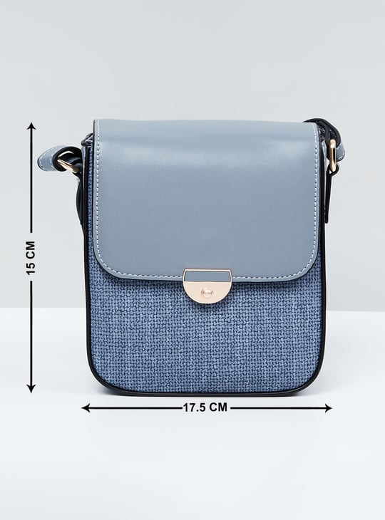 MAX Women Textured Sling Bag