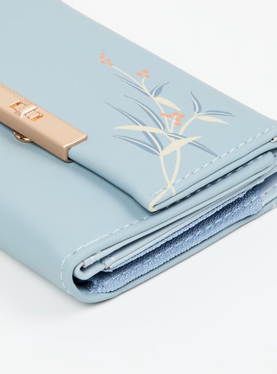 MAX Women Printed Three-Fold Wallet