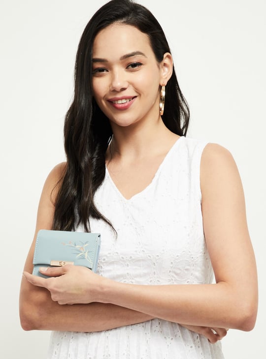 MAX Women Printed Three-Fold Wallet