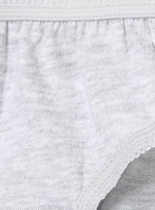 Girls Solid Hipster Panties- Pack of 3