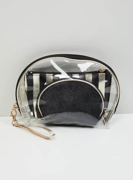 MAX Women Printed Pouch - Set of 3