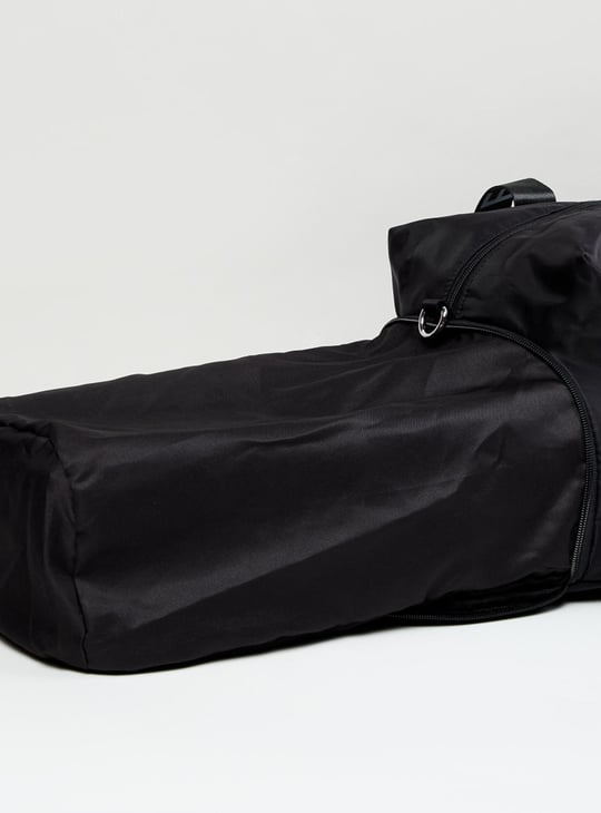 MAX Women Typographic Print Duffle Gym Bag