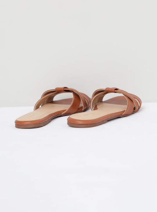 Women Solid Flat Sandals