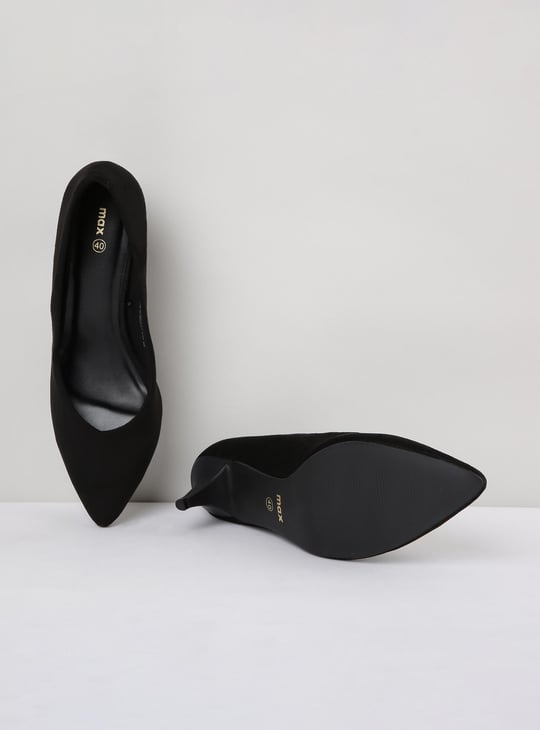 Women Solid Cone Heels 