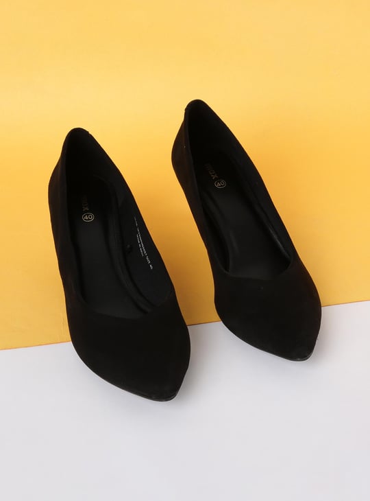 Women Solid Cone Heels 