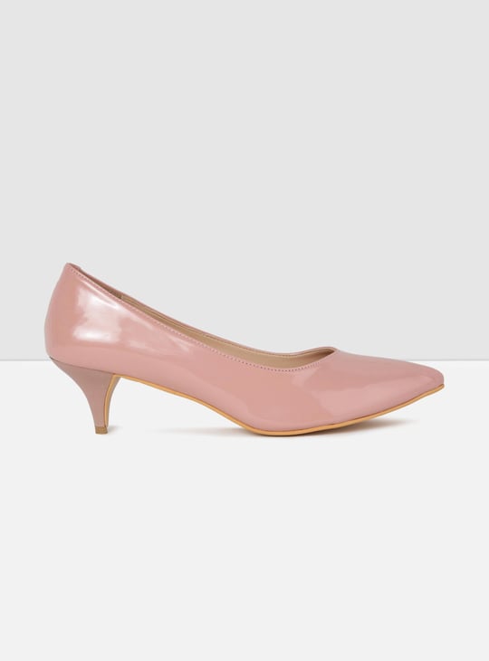 Women Solid Cone Heels 